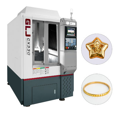 Δαχτυλίδι 5 άξονας Cnc Machine για κοσμήματα μέταλλο χωρίς προσπάθεια δημιουργεί εντυπωσιακό